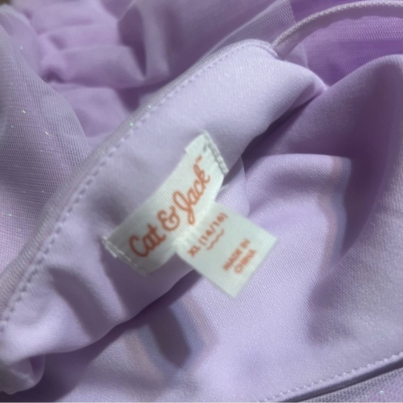 Purple tulle girl dress ombré xl - Picture 6 of 6